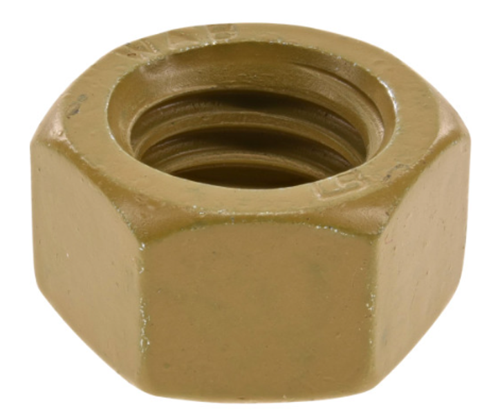 Hillman Group 260700 Ext Coated Hex Nut 1/4 In