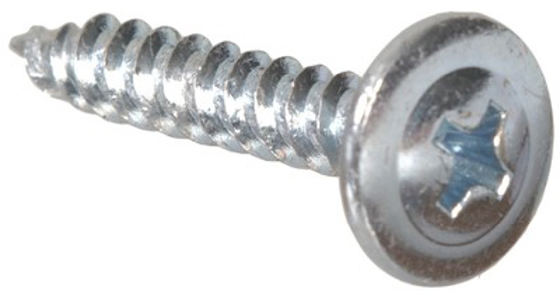 Hillman Group 47281 Lath Screws 1 In 1 Lb Zinc Truss Head Self-Piercing Point #8