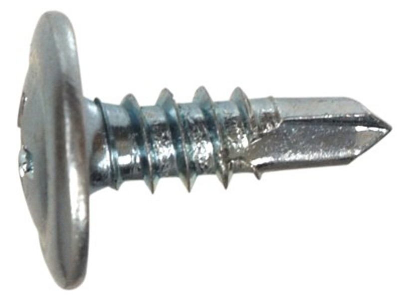 Hillman Group 47286 Zinc Truss Head Lath Screw #8 1 In Self-Drilling Point 1 Lb