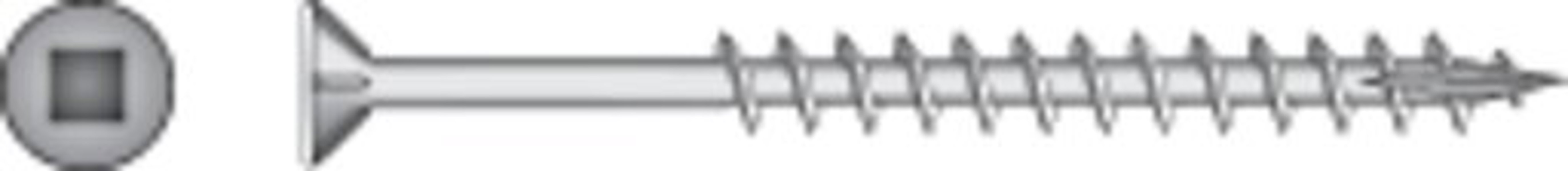 Hillman Group 47344 Galvanized Deck Screw 8 X 1 3/4 In Dual Thread