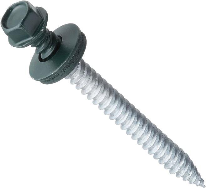 Hillman Group 47734 Green Sheeter 10 X 2 Self Piercing Painted Head