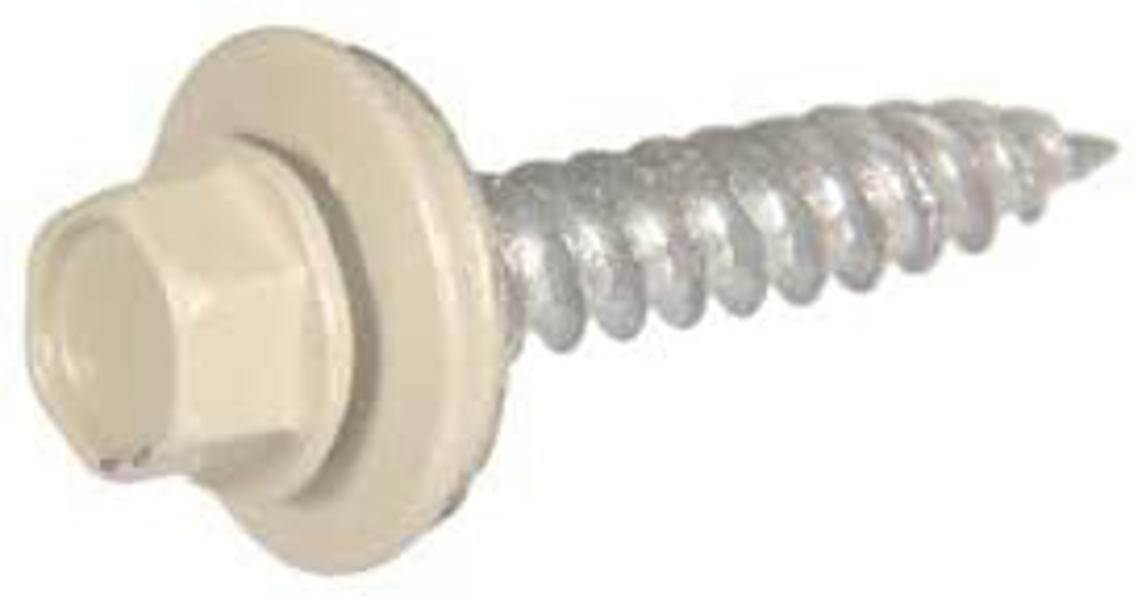 Hillman Group 47743 Self Piercing Sheet 10X2 Painted Head Beige