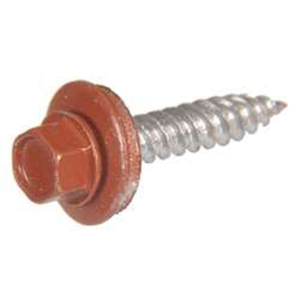 Hillman Group 47886 Sheeter 10 X 1-1/2 Self Piercing Red Painted Head