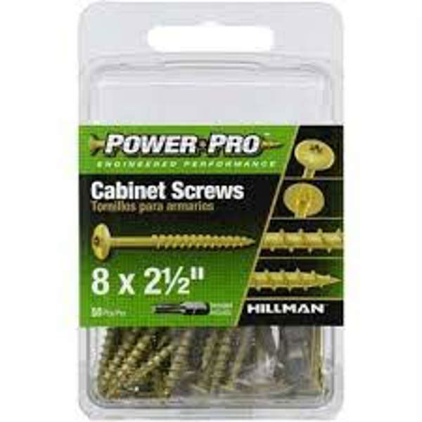 Hillman Group 48630 Trim Screws 8x1-5/8 In 1 Lb Exterior Star Drive