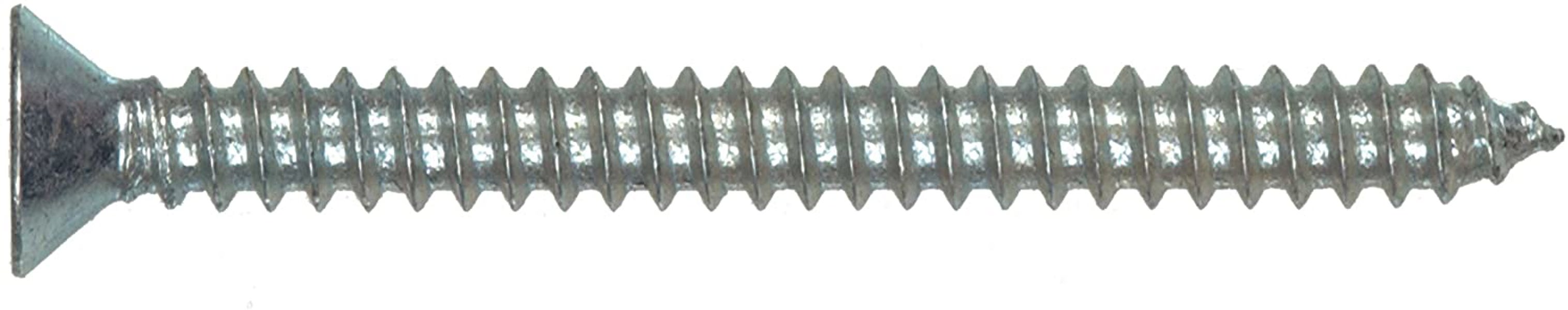 Hillman Group 80199 Flat Head Phillips Screw 8 In