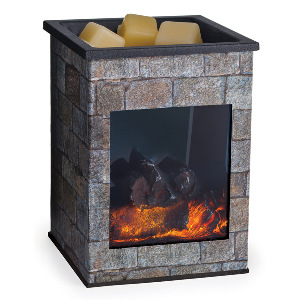 Candle Warmers FLHST Glass Warmer Glass Illumination Clear Glass Elegant Design