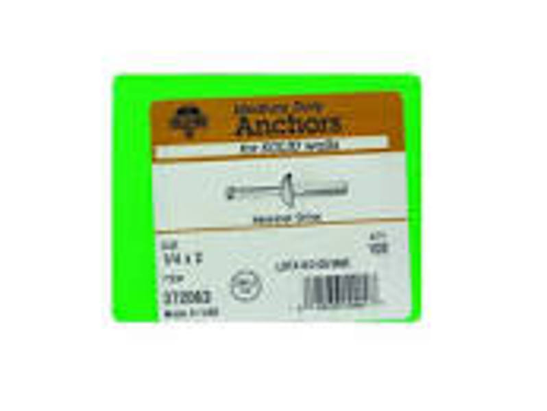 Hillman Group 372063 Hammer Drive Anchor 1/4X2