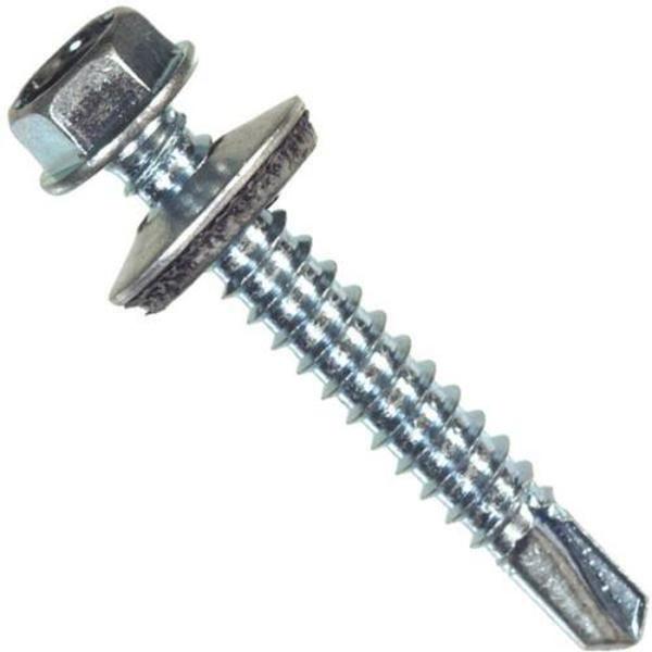 Hillman Group 561036 Self Drilling Screw 12-14X1IN Neoprene