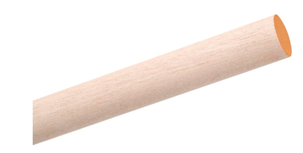 6716UB 48x1 Yellow Birchwood Dowel