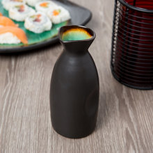 BF-9 9 Oz Brown Sake Bottle