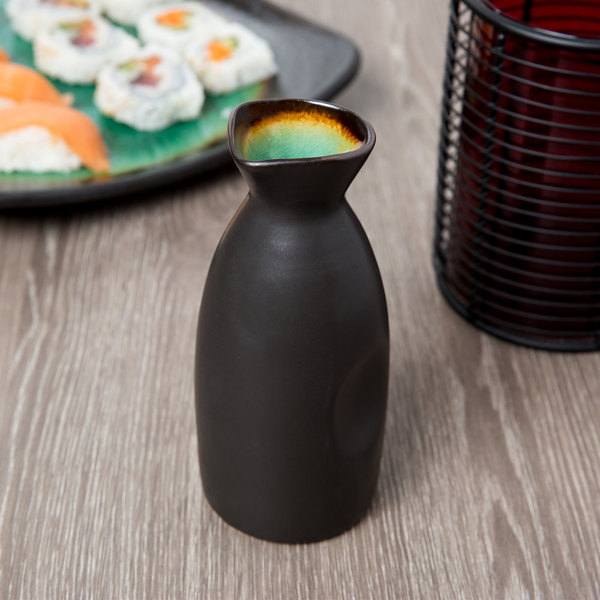 World Tableware BF-9 Sake Bottle 9 Oz 6 1/8 In H X 2 5/8 In D Brown
