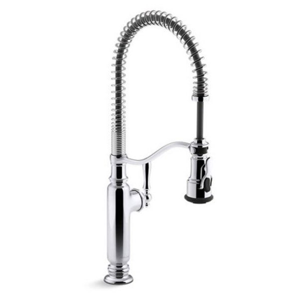 Kohler 77515-CP 1H Kitchen Faucet Polished Chrome with Spray