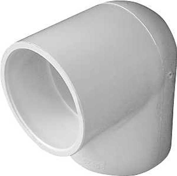 IPEX USA LLC-CANPLAS 435524 2 In Schedule 40 PVC Pipe Elbow 90 Degree Angle 280 PSI Pressure White