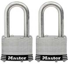1SSTLFHC 1.75L 2 Pack Laminated Padlock