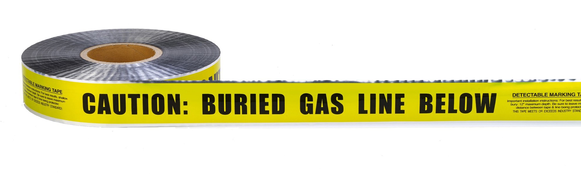 Mutual Industries 17774-41-2000 Buried Gas Line 2 In x 1000 Ft Yellow