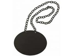 BDCHBD Chalkboard Necklace Label