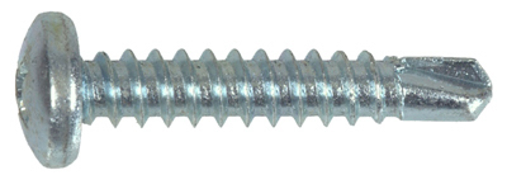 Hillman 47153 Self-Drilling Screw 8x1/2 Zinc Plated Steel