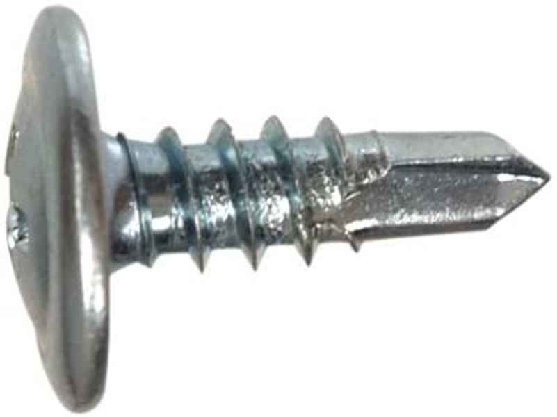 Hillman Group 47285 Lath Screw 1/2 In Zinc Truss Head Self-Drilling Point #8