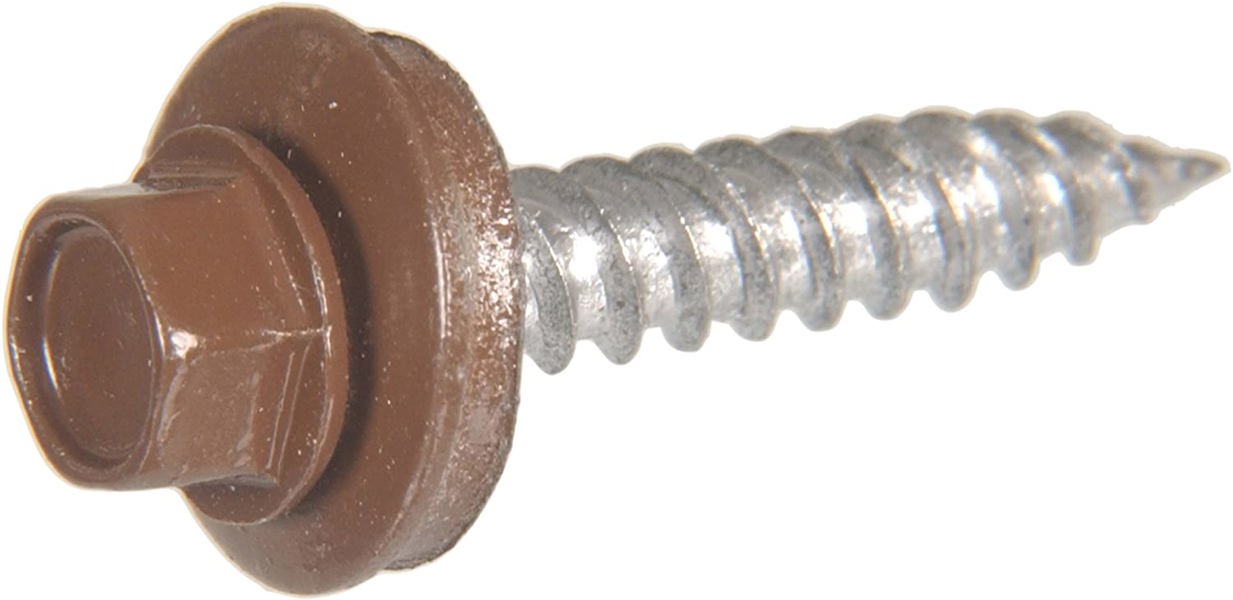 Hillman Group 47737 Self Piercing Sheeter 10X2 Brown Painted Head