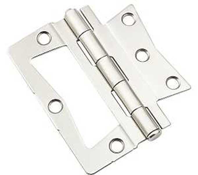 National Hardware N830-437 Door Hinge 3.5 In Satin Nickel