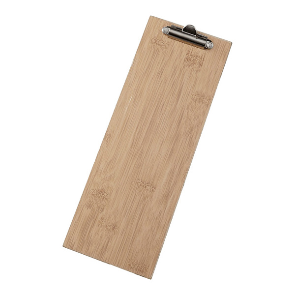 American Metal BB4 Bamboo Menu Holder 4.5 In X 12.5 In