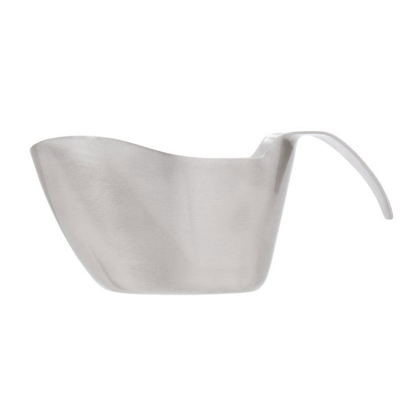 Tablecraft 9808 Stackable Gravy Boat 8 Oz Stainless Steel
