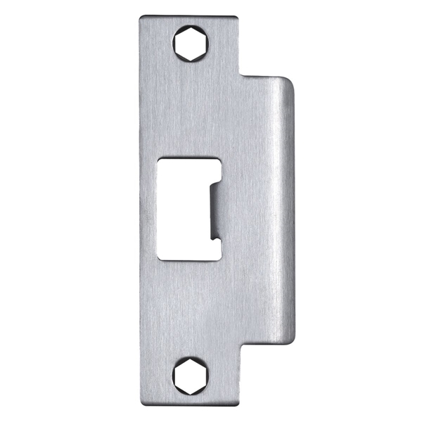 Tell Manufacturing CL100218 Door Strike 7-3/4 In Satin Chrome