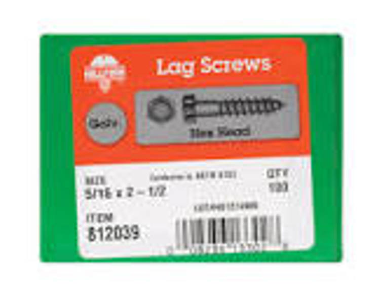 Hillman Group 812039 Galvanized Lag Screw 5/16 In x 2 In