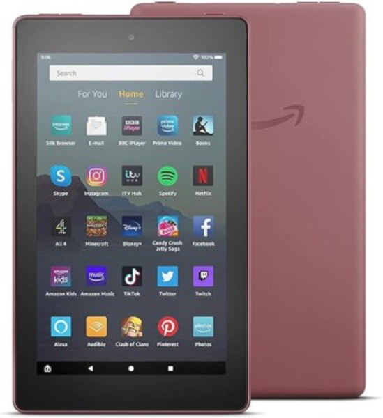 Amazon Fire 7 Tablet 16GB Capacity Plum Color
