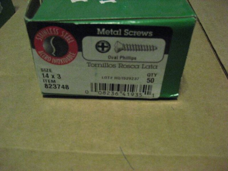 Hillman Group 823748 Oval Head Sheet Metal Screw 14 X 3 Phillips