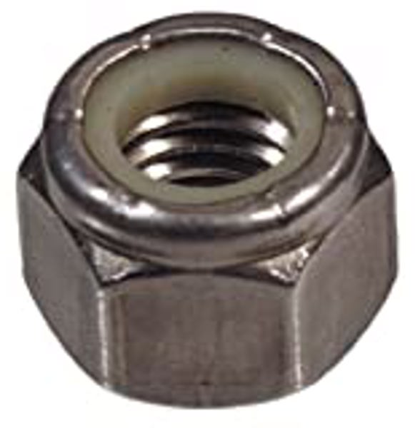 Hillman Group 829726 Nut Lock Insert 7/16-1 Coarse and Fine Thread Nylon Insert Locknut