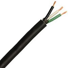 COLE 233896608-FT 10/3 Black Rubber Cable
