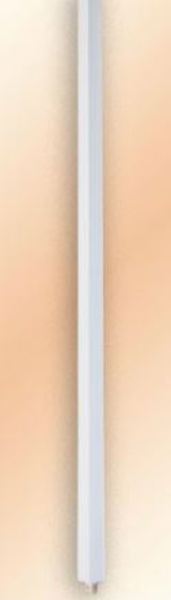 Carolina Stair Supply I1075 Contemporary Primed Poplar Baluster 1-3/4 In X 42 In