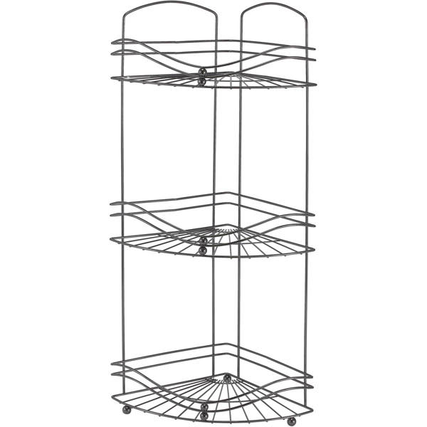 Kennedy International 24230-ONYX 3 Tier Corner Rack Black Onyx Ocean