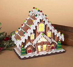 2549720 Lighted Gingerbread House