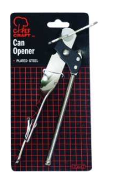 Chef Craft 20642 Can Opener Steel 7.25 Inch