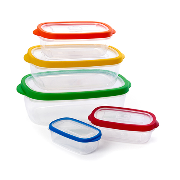Kennedy International 22892 Rectangle Storage Set 10 Pc Clear Durable Storage Set
