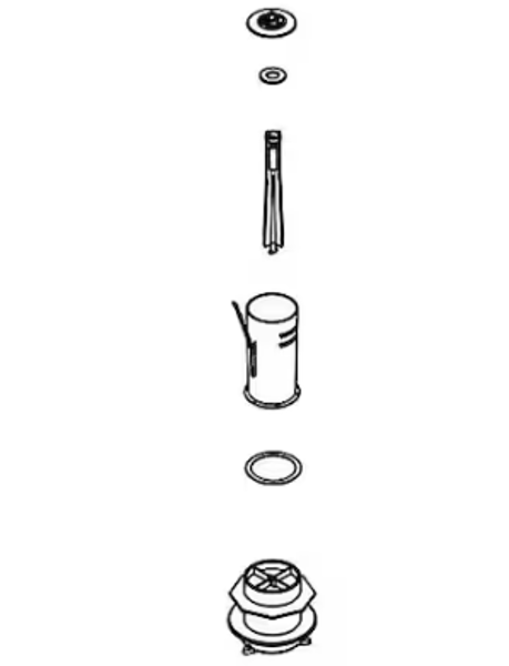Kohler GP1218038 Canister Valve Assembly Kit