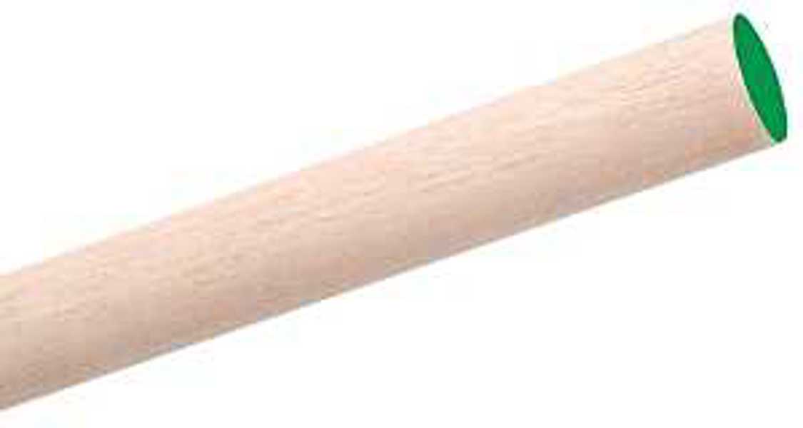 WADDELL MFG CO 6307UB Hardwood Dowel 36 In 7/16 In Round Jade Green