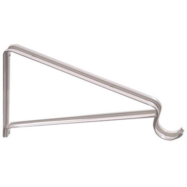 Hillman Group 852014 Removable Bracket Rod and Shelf for Easy Installation