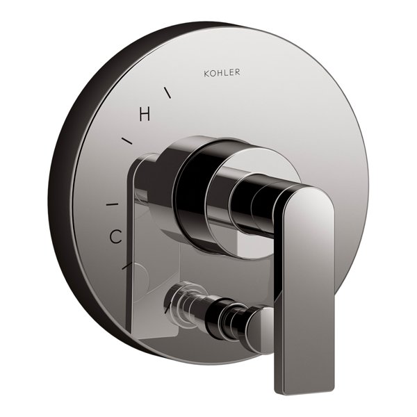 Kohler T73117-4-TT Rite Temp Valve Trim Pressure Balance with Diverter Titanium