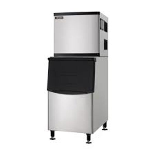 Heavy Duty System HDS HDSICM-350-F Ice Maker 350 LB Capacity 275 LB Storage Bin Full Cube Size 0.9 In x 0.9 In x 0.9 In Dimensions 23.8 In x 33.7 In x 67.3 In