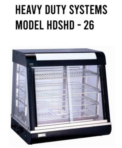 Heavy Duty System HDSHD-26 Heated Display Case Electric 26 In W x 17 In D x 26 In H