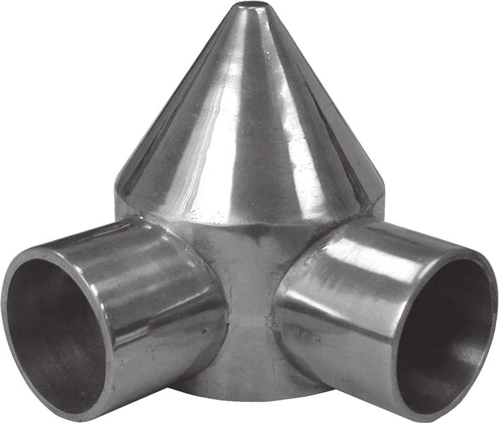 KING TREASURE DISTRIBUTION 011362 2-Way Bullet Caps 2-3/8 In