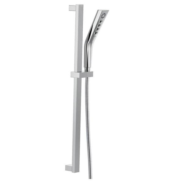 Delta Faucet 51799-PR Handshower Kit 3 Function H2Okinetic Chrome With Slide Bar
