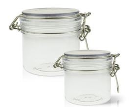 JAR 100 ml Glass Jar with Clasp