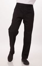 PBN01-BLK-S Small Lightweight Slim Chef Pants