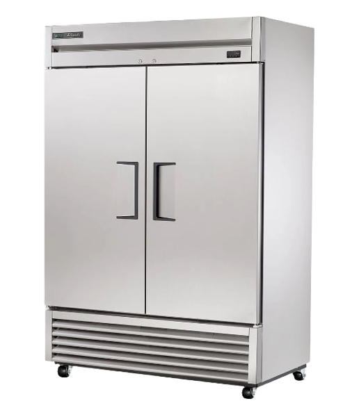 TRUE MFG T-49F-HC Reach In Freezer Stainless Steel Double Doors 5 Years Warranty