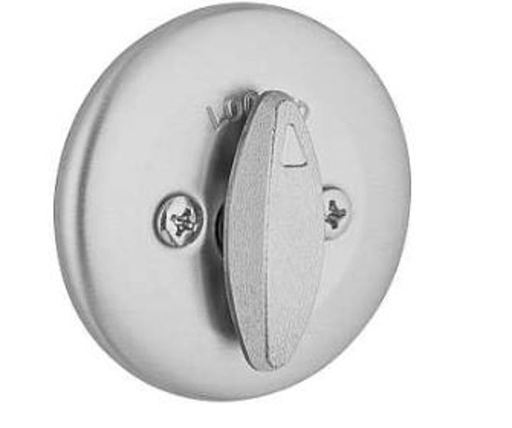 Kwikset 66026DSMTCPRCAL Deadbolt Set Satin Chrome Single Key