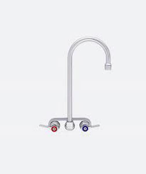 Fisher 26298 Gooseneck Wall Mount Faucet for Hand Wash Sink